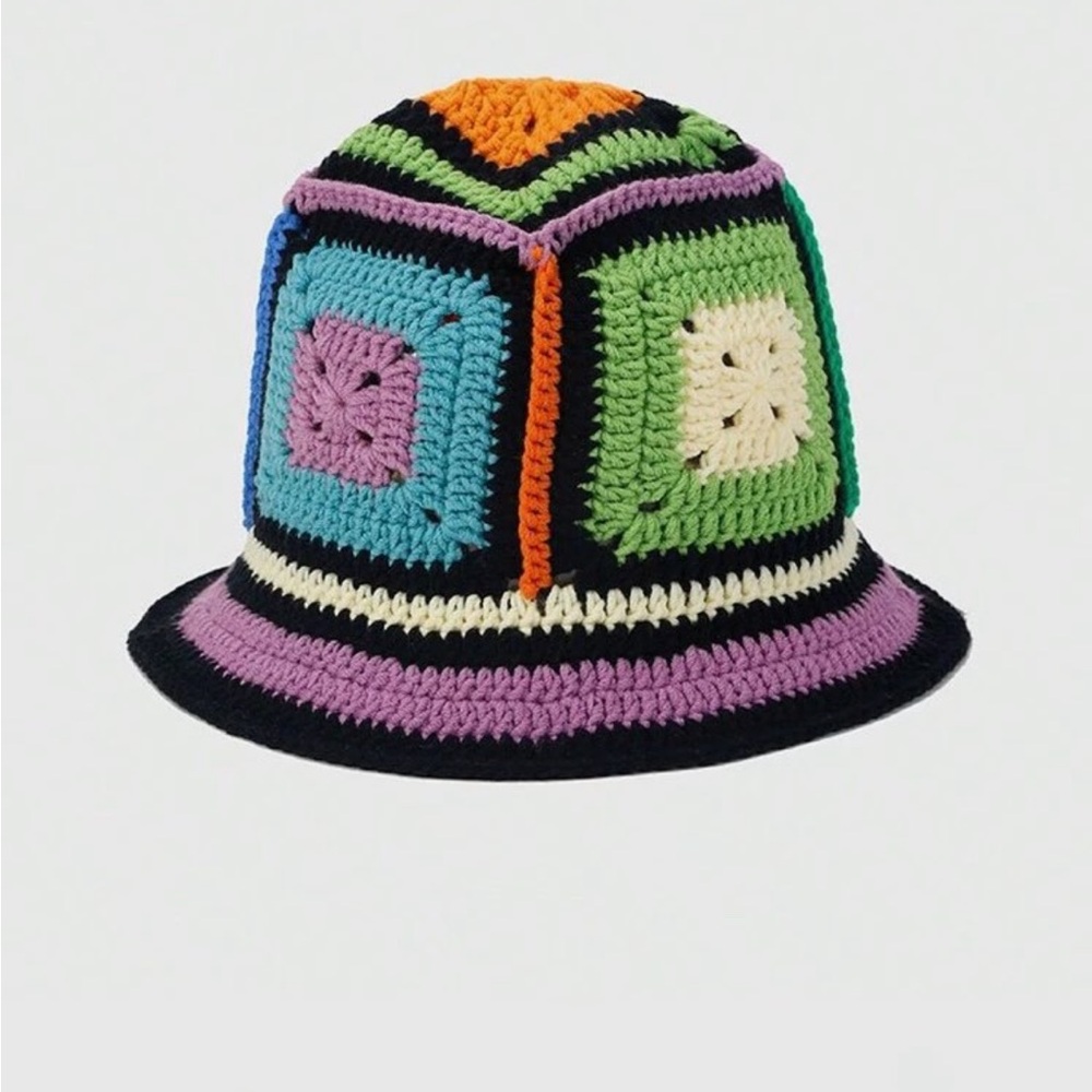 2 SHEIN crochet hats